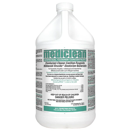 Your West Chester Ohio Carpet Cleaning Company uses Mediclean Disinfectent 