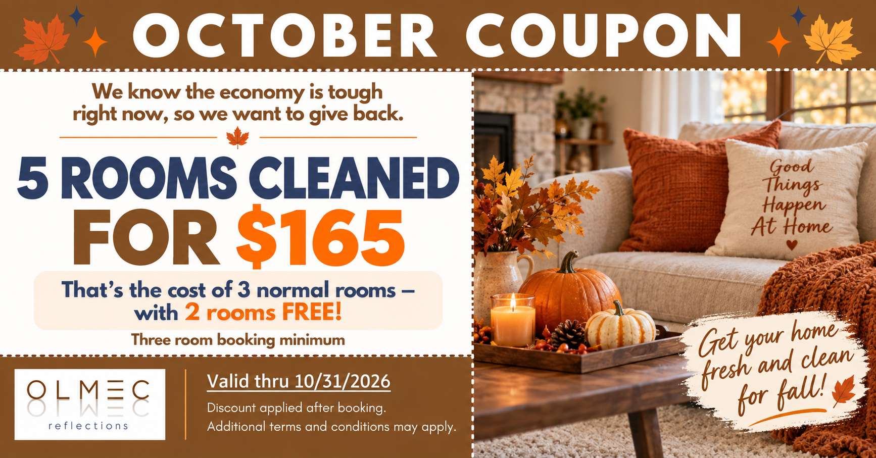 October Coupon